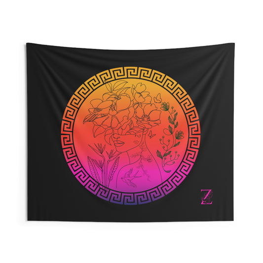 Sunset Goddess Tapestry