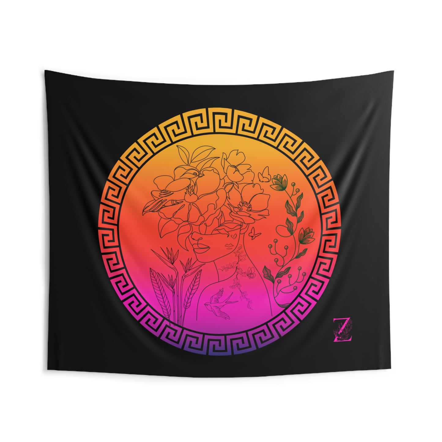 Sunset Goddess Tapestry