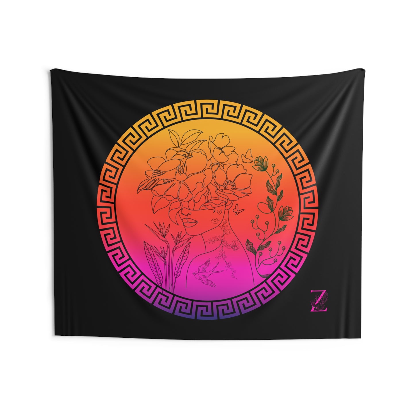 Sunset Goddess Tapestry
